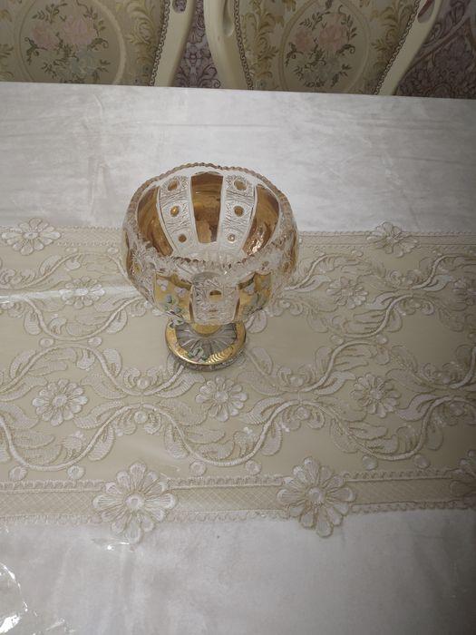 Ваза хрустальная Богема