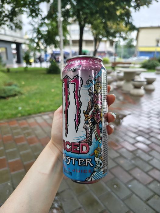 Monster energy drink viking berry