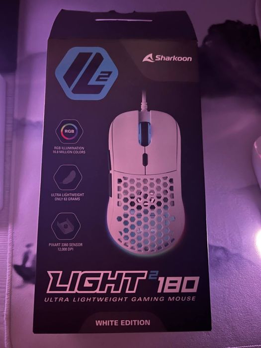 Игровая мышь Sharkoon Light 2 180 White