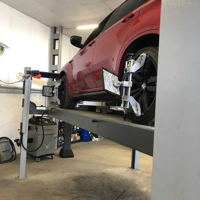 BMW 3d Стенд Регулиране на Геометрия Сходимост Страничен наклон