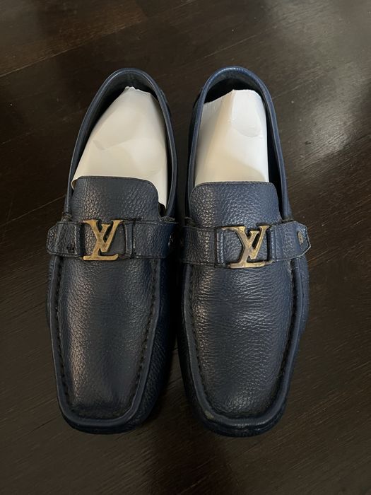 Loafers Loius Vuitton 43-44 piele bleumarin