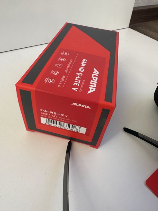 Очила Alpina RAM HR Q-LITE V A8674.2.21 Moon-Grey Matt