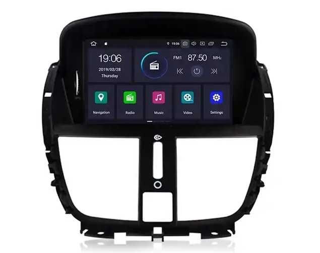 Мултимедия за Peugeot 207 Двоен дин Навигация плеър Android Пежо 207