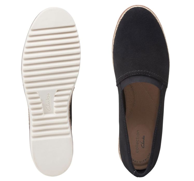 Clarks, Serena Paige. Кожаные лоферы из США. 38.5 узк, 41 шир, 39 шир