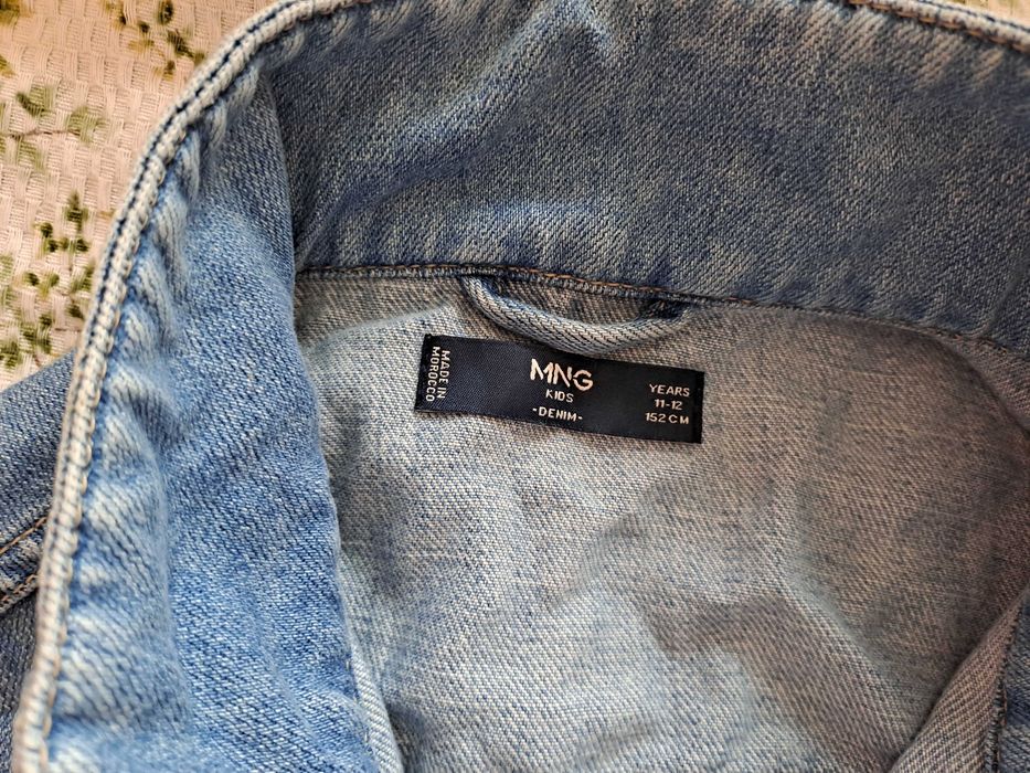 Дънково яке за момиче 11-12г.