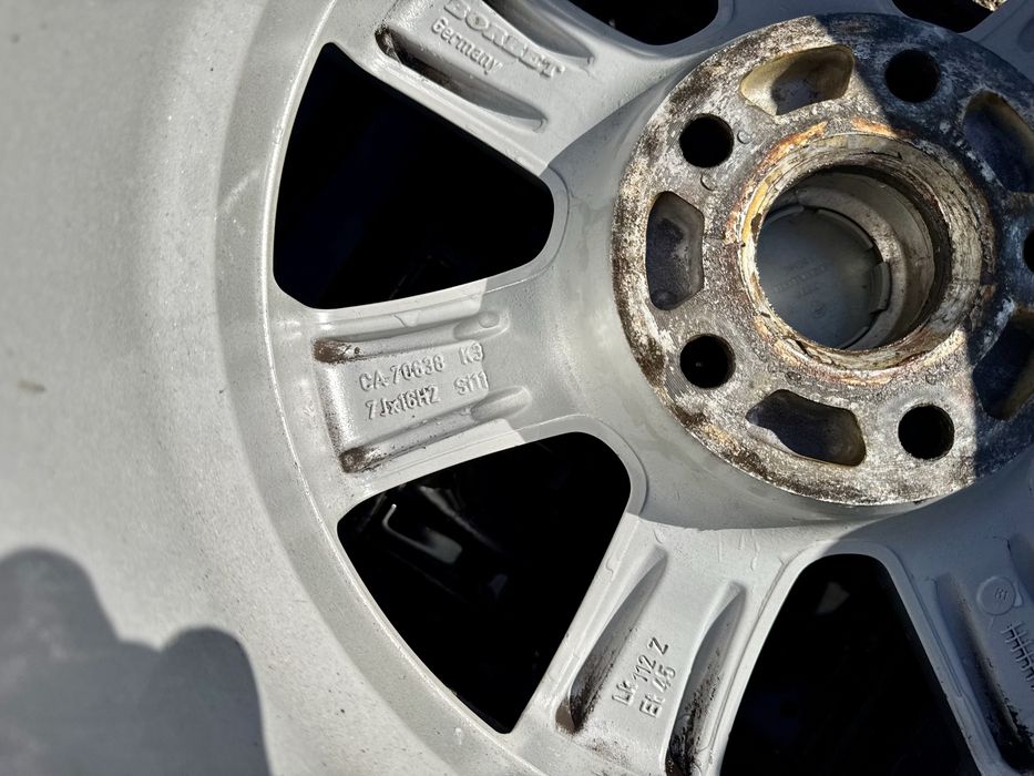 4бр.Алуминиеви джанти Borbet 16цола 5x112 за Vw,Skoda,Seat,Audi