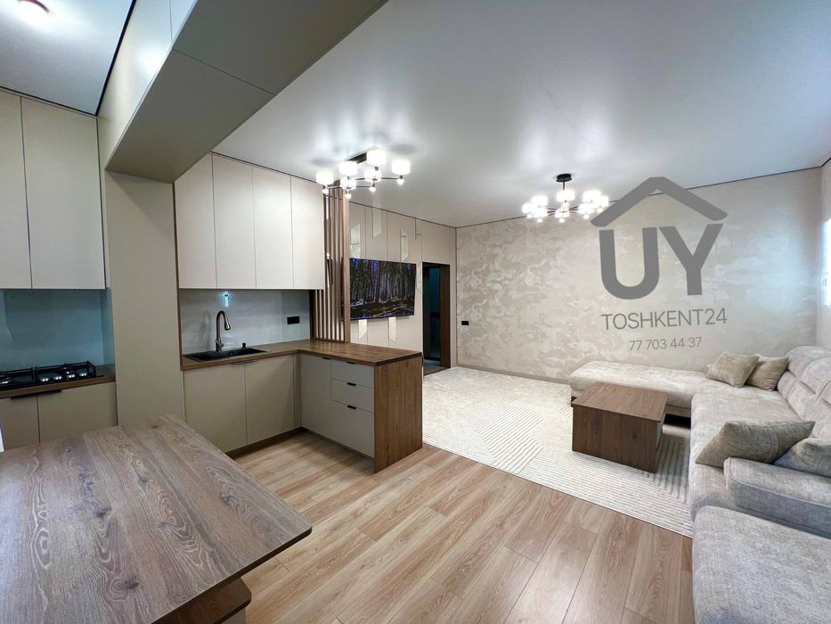 Саида Барака 2 комнатная новый ремонт 66 кв.м под аренду