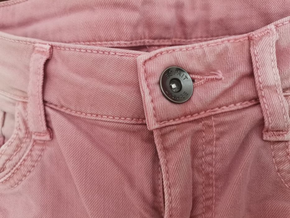Pantaloni/Jeans roz pudra, Esprit 28, XS-S, skinny