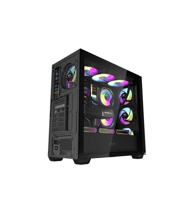 ' Корпус для ПК darkFlash DS900 WS BLACK (ATX, Без вентиляторов)