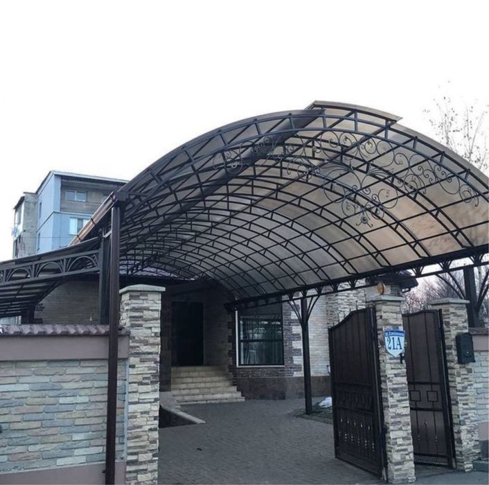 Навес , односкат двухскат дуга