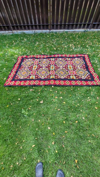 Covor oltenesc original din lână