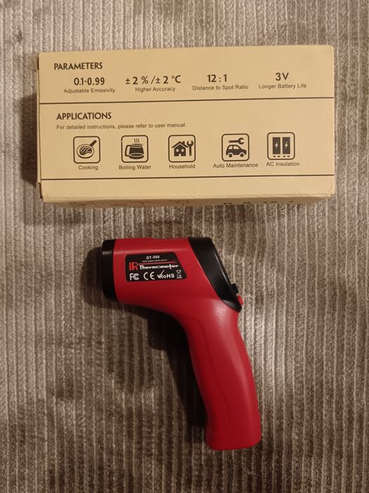 Продам инфракрасный термометр DT-500