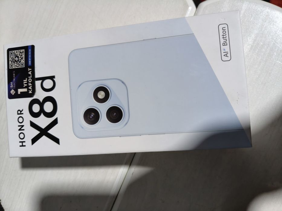 Honor x8d Yangi 7000 batareya