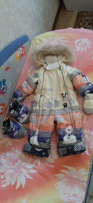 Зимний комбинезон-трансформер