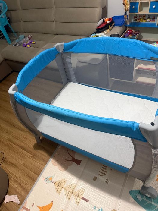 Pătuț copii Baby Care Pliabil