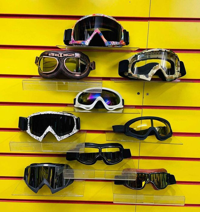 Мотоциклетные очки, кроссовые мото очки, ретро очки, мотоочки