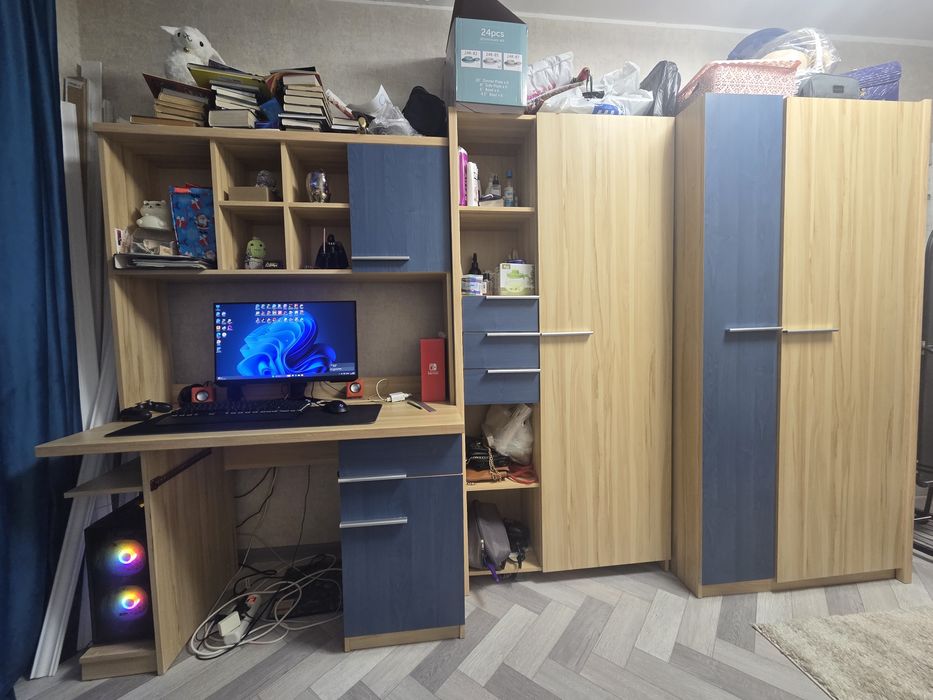 Стенка с компьютерным столом