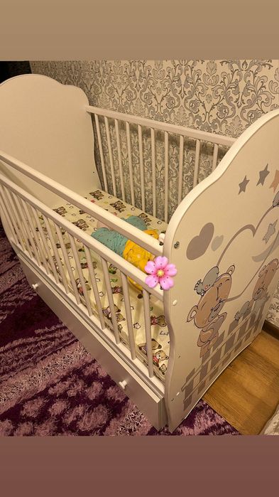 Детская кровать манеж