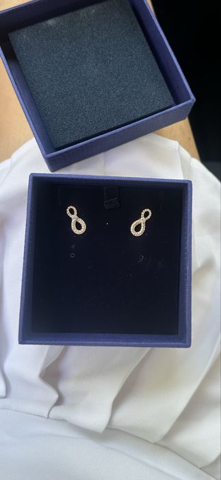 Обици Swarovski чисто нови