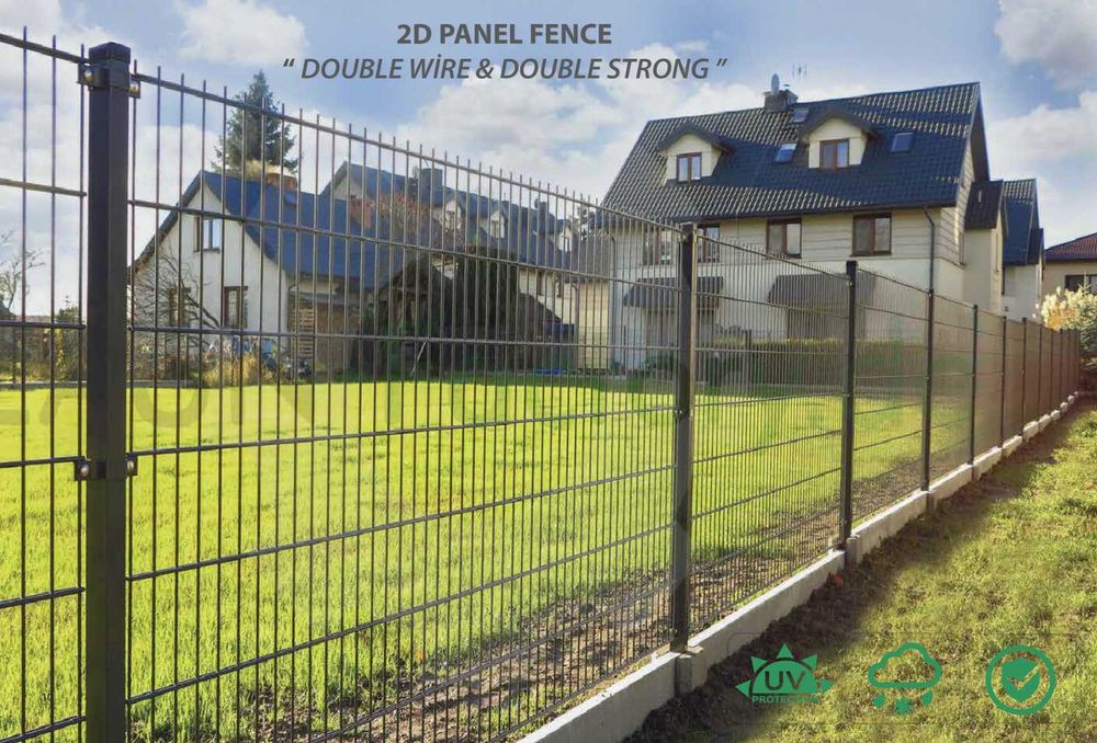 Декоративна мрежа, оградни пана, колчета, вратички