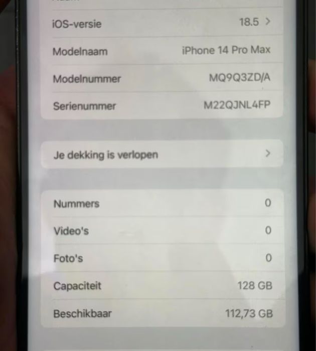 Iphone 14 pro max 128bg