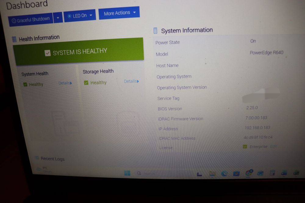 Server Dell PE 4LFF R640 40 Cores Gold 6230 320Gb 2666MHz  HBA 1500W BOSS-S1