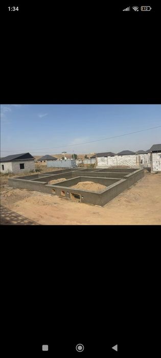 Заливка фундамент