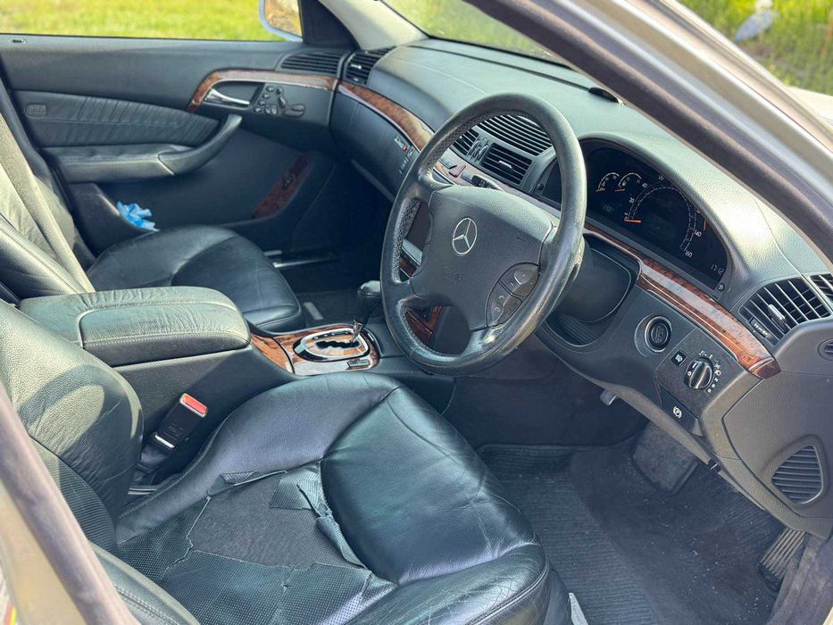 Mercedes-Benz S 350 (W220) - 245 к.с. | Кожа, Шибедах, Газова уредба