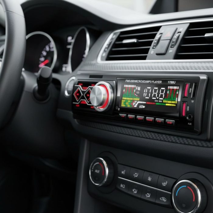 Автомобилен MP3 плеър 1788U с Bluetooth и FM радио – USB, SD/MicroSD,
