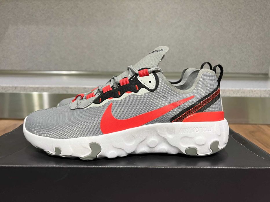 ОРИГИНАЛНИ *** Nike Renew Element 55 / Particle Grey/Track Red