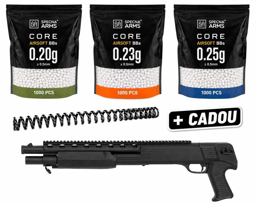 Pistol 1 KILOGRAM - Model Nou!! - ARC MODIFICAT - Manual Spring + Bile