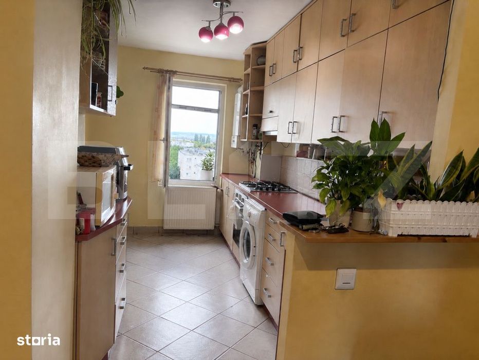 Apartament cu 3 camere, 78 mp, mobilat, zona Unirii