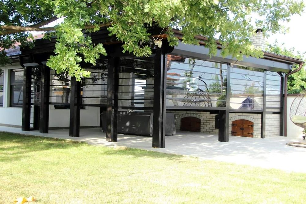 Compact Roll-Rulouri exterioare policarbonat transparent antiefractie