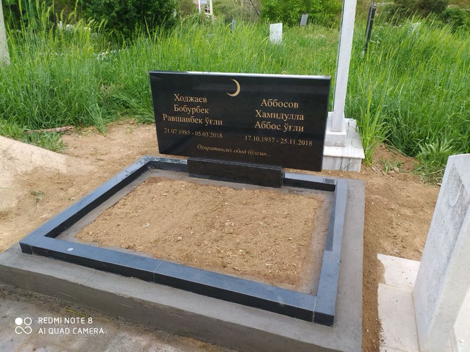 Памятники из габбро в Ташкенте, приемлемые цены, свои мастера