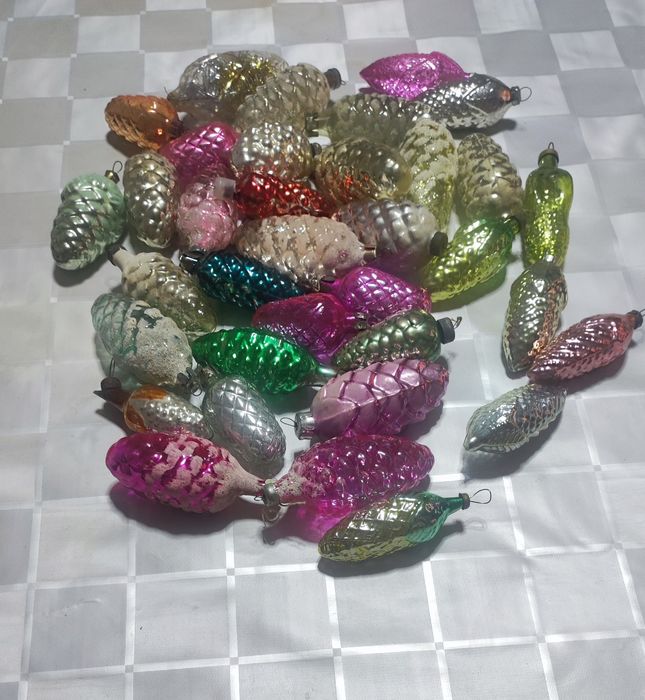 Елочные игрушки советские