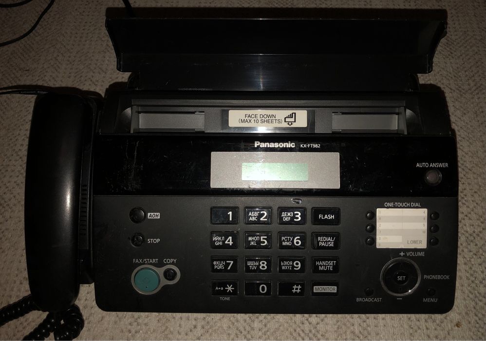 Факс Panasonic KX-FT982