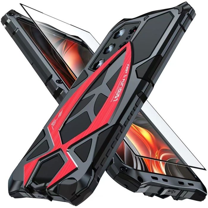 Samsung Galaxy S25 Ultra учун Люкс Бронированный Чехол (LUPHIE)