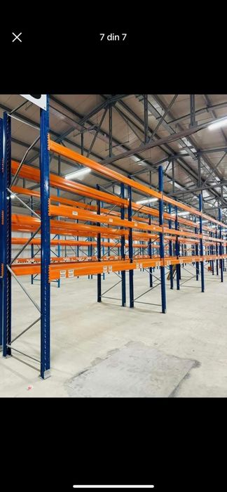 Rafturi metalice profesionale second-hand