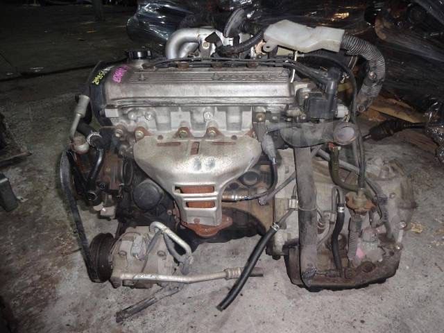 Двигатель 4E-FE, 1,3 л. АКПП. Toyota Corolla 1999 г.