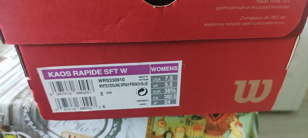 маратонки wilson 38 2/3