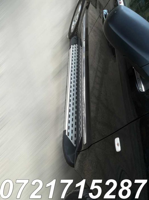 Praguri auto, trepte laterale din aluminiu