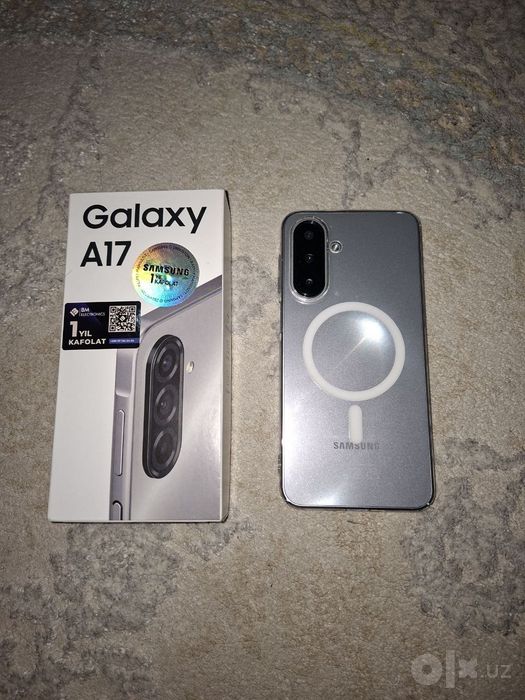 Samsung a17 янги бир кун ишлаган.
