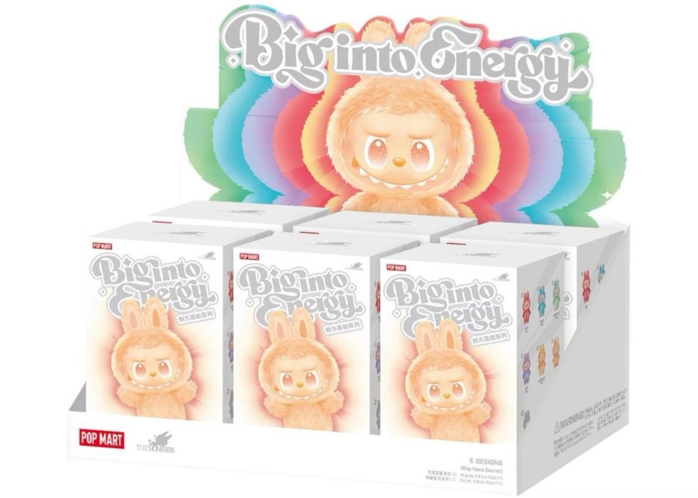 ОРИГИНАЛНО Labubu - Big Into Energy серия - Колекционерска фигурка