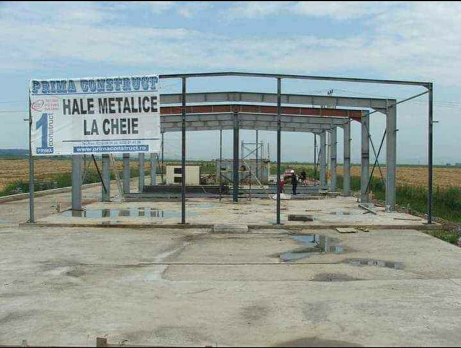 Structura metalică hala 12x32 h 5