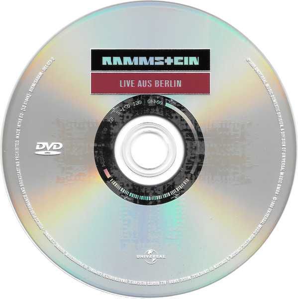 DVD Rammstein - Live Aus Berlin 1999