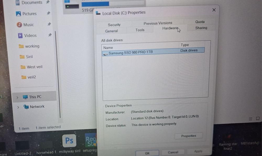 Laptop MSI I7, 8gb ram