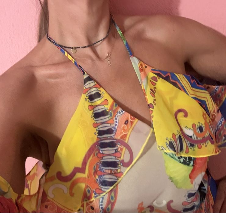 Ефирна дълга рокля