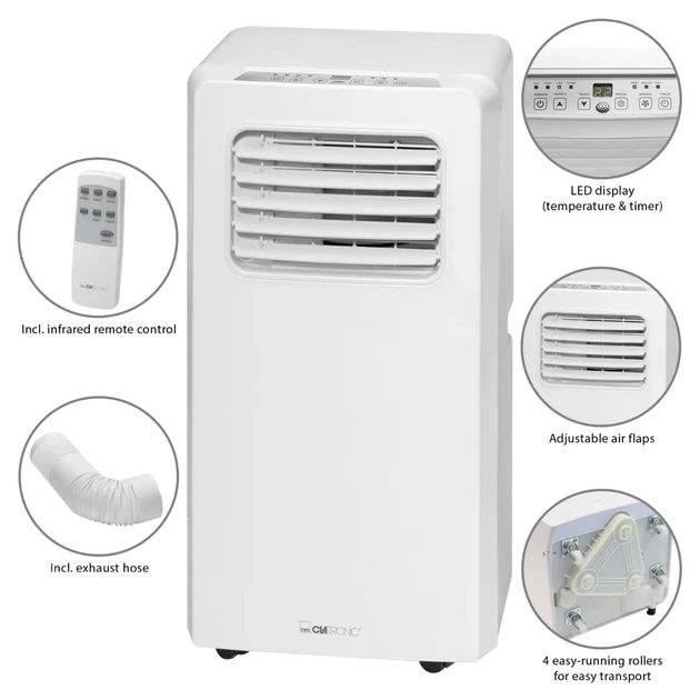 Мобилен климатик Clatronic CL 3671 бял