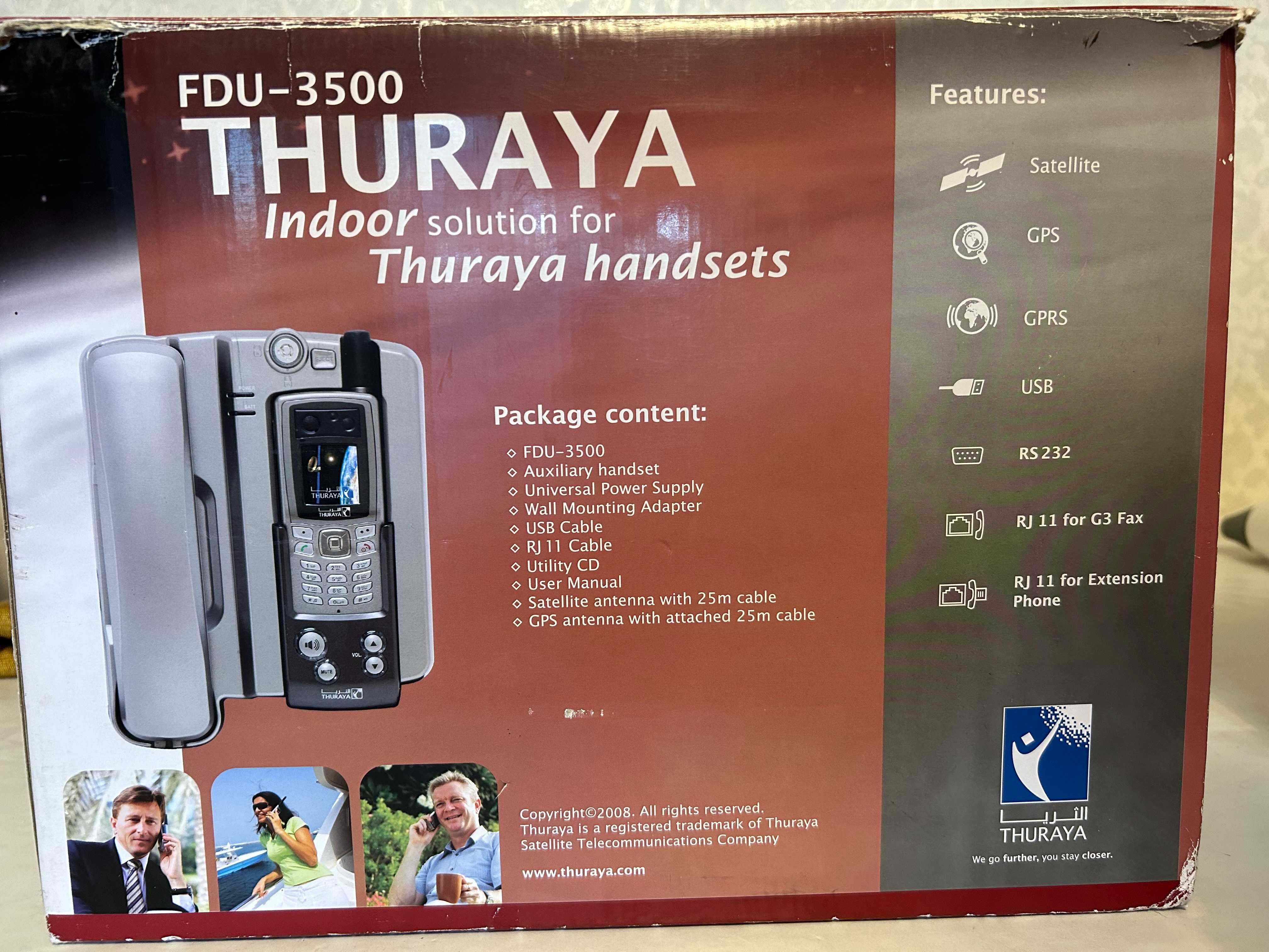 Спутниковый стационарный телефон Thuraya FDU-3500: 100 000 тг. - Стационарные  телефоны Экибастуз на Olx