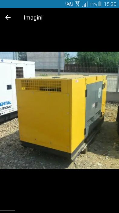 Generator 25kwTrifazic constructii picamere placi compactoare pompa